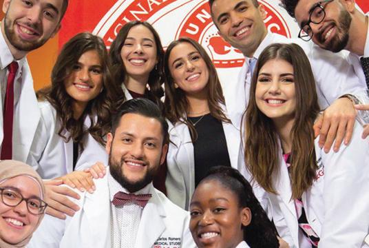 Students from White Coat Ceremony